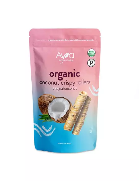 AVA Organics Organic Original Coconut Crispy Rollers [14.1 oz]