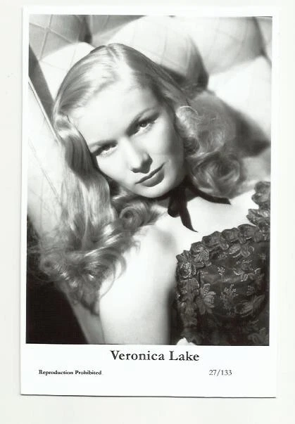 (Bx1) Veronica Lake Photo Card (27/133) Filmstar  Pin Up Movie Glamor Girl
