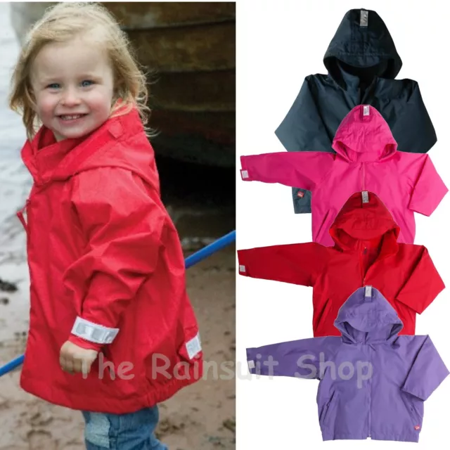 TOGZ  KIDS FULLY   WATERPROOF   JACKET CHILD  BOY OR GIRL  RAIN COAT 12m to 7YRS