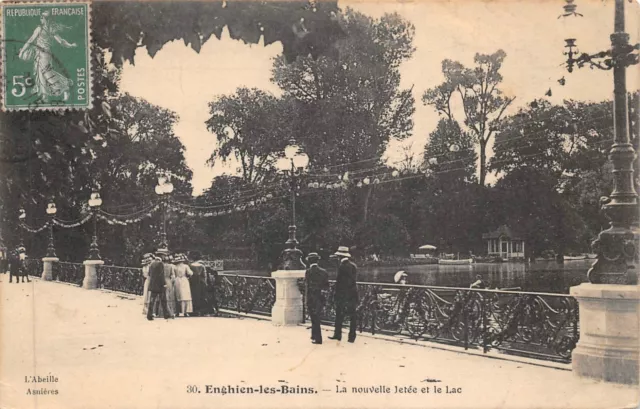 CPA-Enghien-les-Bains the New Pier and the Lake (126454)