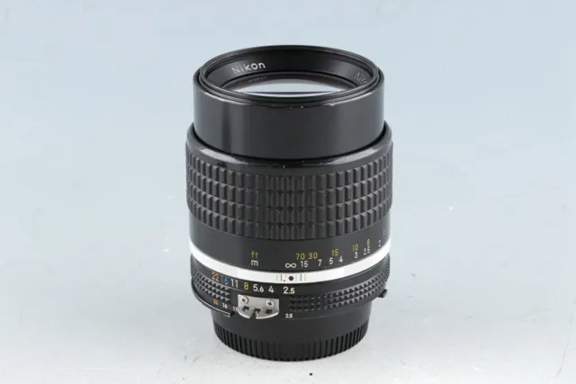 Nikon Ai-S Nikkor 105mm f/2.5 MF Medium Telephoto Single Focus Lens [Near Mint]