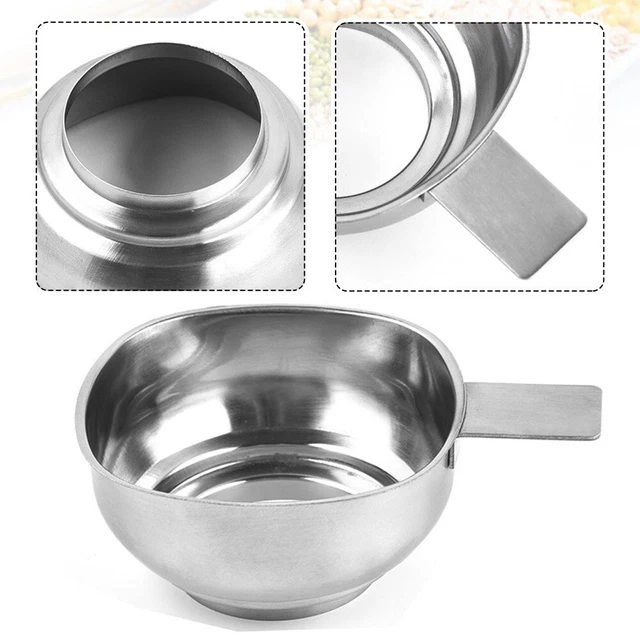Embudo de acero inoxidable con boca ancha filtro herramienta accesorios de cocina gadgets