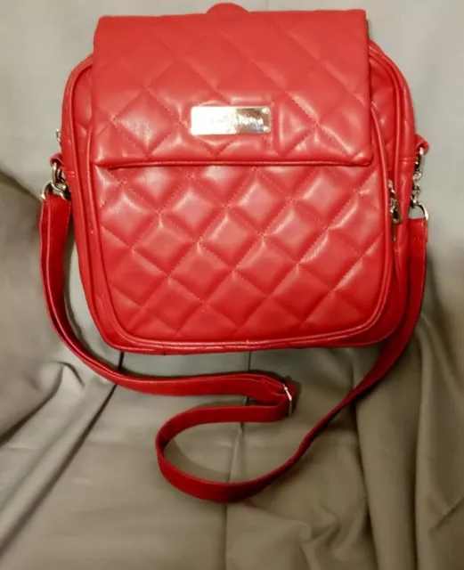 Samantha Brown Quilted Crossbody Bag with Adjustable Strap 5