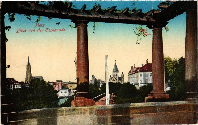 CPA AK METZ - Blick von der Esplanade (455283)