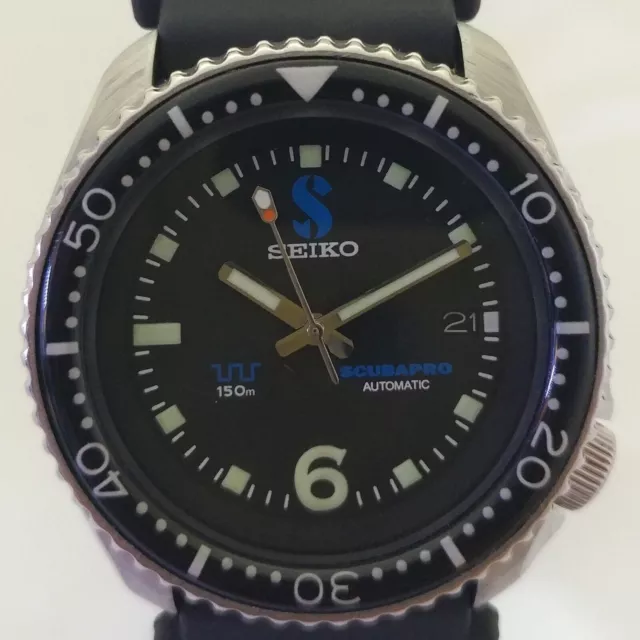 PRE OWNED SEIKO Diver 7002 7000 Restored Custom Scubapro 150 Auto