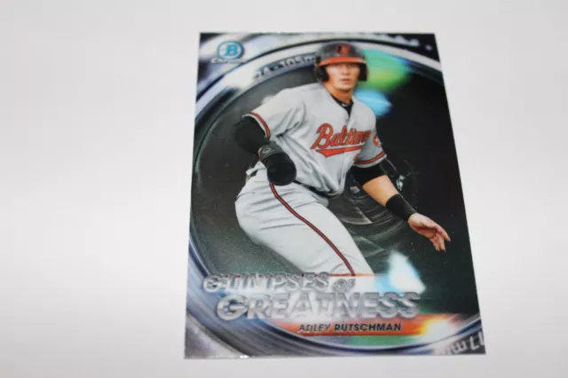 2020 Bowman Chrome Glimpses of Greatness Adley Rutschman GOG-AR