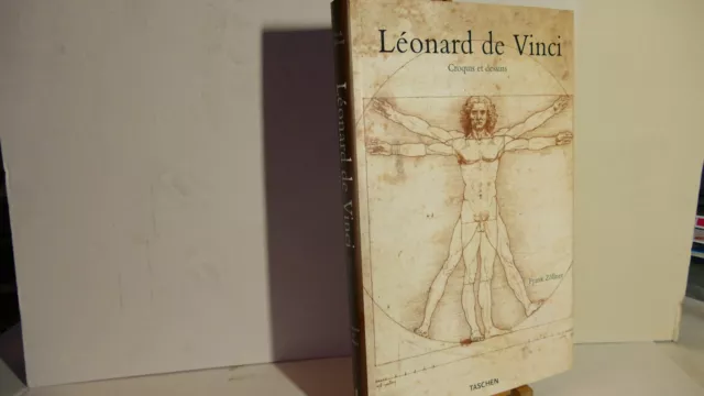 Livre D Art/ Leonard De Vinci  Croquis Et Dessins / Editions Taschen 2012