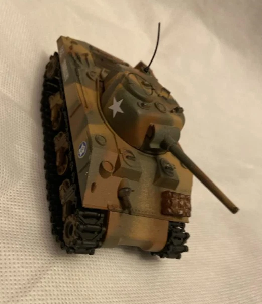 Solido Char Sherman M4 A3 Hellcat - Maquette Miniature Occasion Bon état