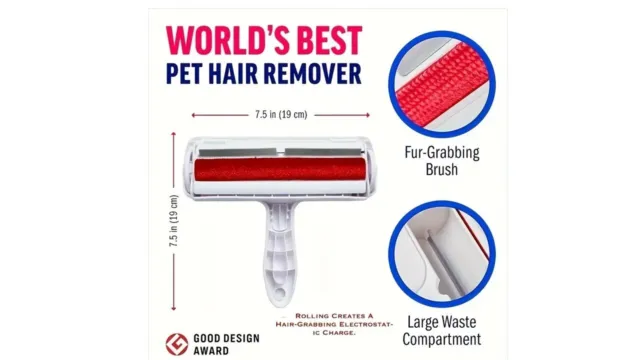 ChomChom Pet Hair Remover Roller - Reusable Cat and Dog Hair & Fur Remover/
