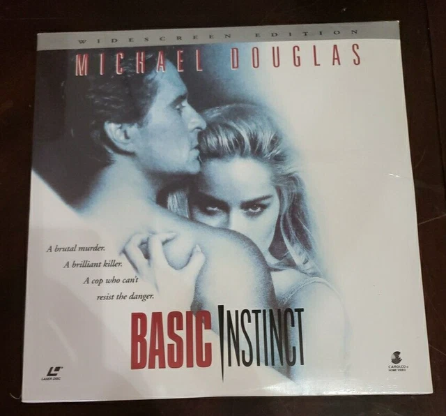 SEALED LASERDISC BASIC Instinct Michael Douglas Sharon Stone Cult