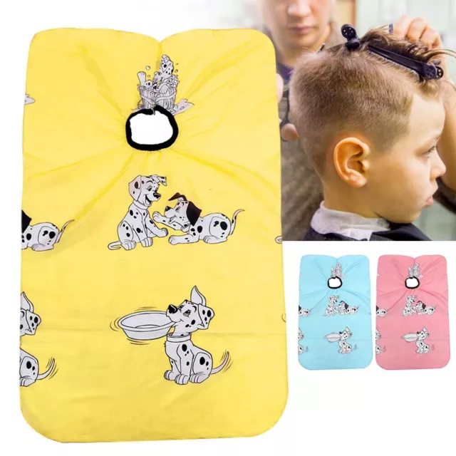 Abito mantello taglio capelli bambino/bambini tessuto salone barbiere casa parrucchiere mantello