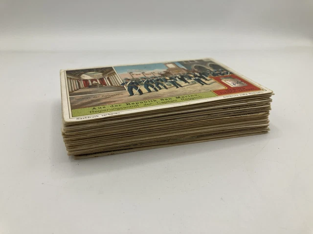 Blocco Carte Liebig , 70 Figurine Liebig Miste . Anni Vari , Serie Varie