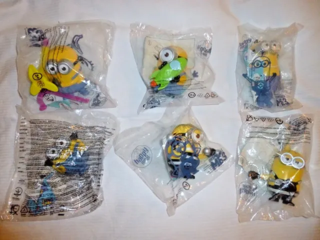 NEW McDonalds Despicable Me 3 Happy Meal Toys Collectable/Minions
