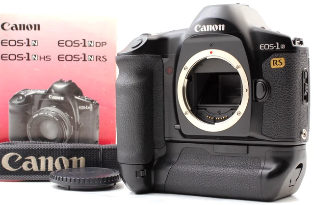 [Near MINT] Canon EOS-1N RS Black Body 35mm SLR AF Film Camera EOS 1N From JAPAN