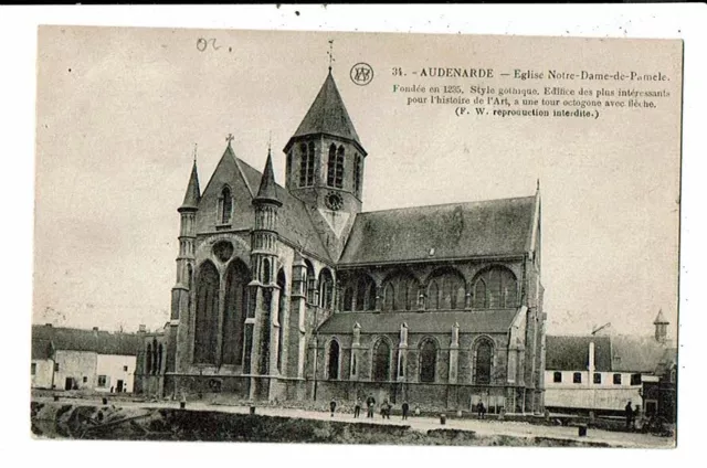 CPA-Carte Postale-Belgique-Audenarde Eglise Notre Dame de Pamele -VMO14159