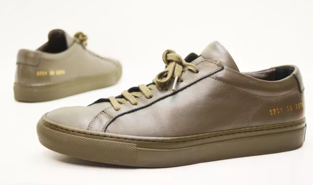 Woman - Common Projects Original Achilles Low Top Sneakers Shoes Army Green - 38