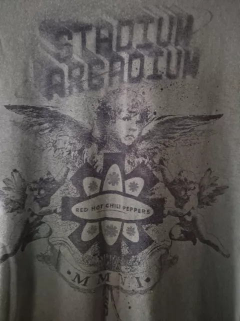 RED HOT CHILLI PEPPERS STADIUM ARCADIUM TSHIRT 2006 SMALL 40" Chest 27" Length 2