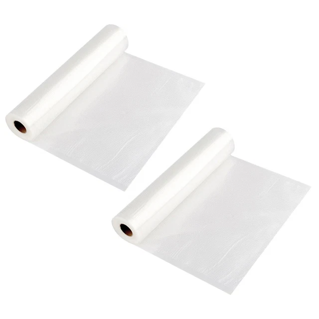 2 rollos bolsa de almacenamiento al vacío deportiva bolsa de almacenamiento transparente