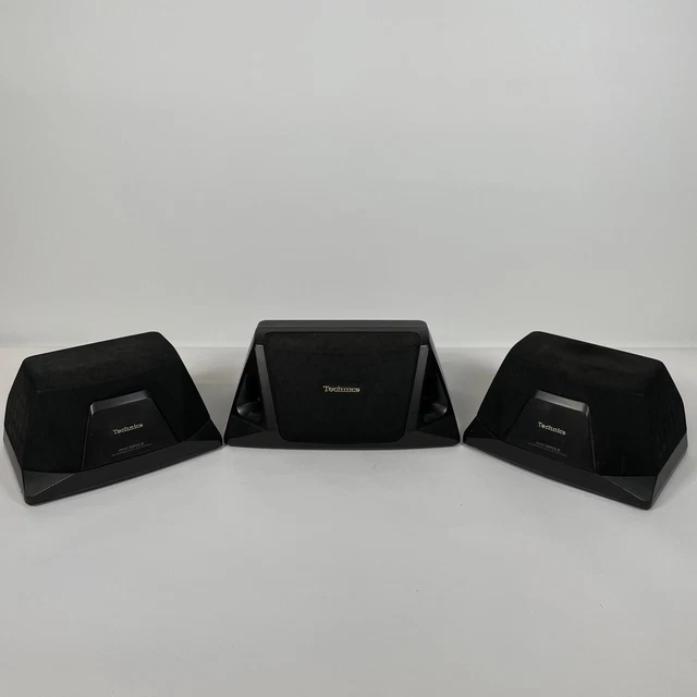 TECHNICS SURROUND SPEAKERS Centre Left Right SBPC600 & 2x SBPS600
