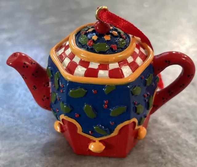 1997 Mary Engelbreit Teapot Collection Ornament