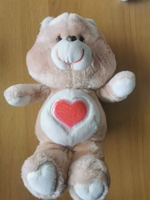 Care Bear. Tender Heart Bear Displayed Only In Excellent Condition