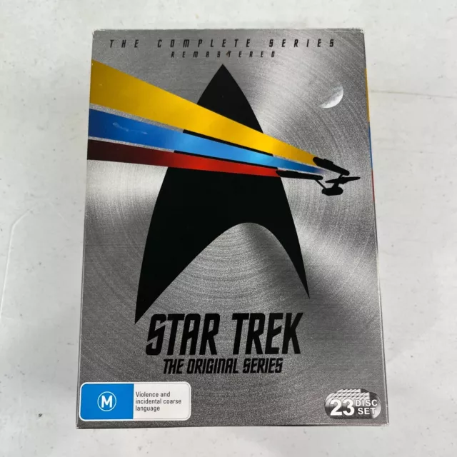 Star Trek The Original Series Complete Series Remastered Season 1-3 Boxset DVD