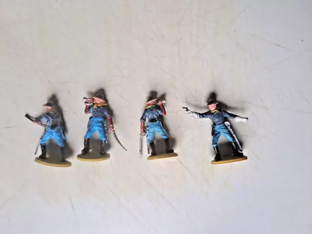 4 x Britains Herald US 7th Cavalry -  Hong Kong