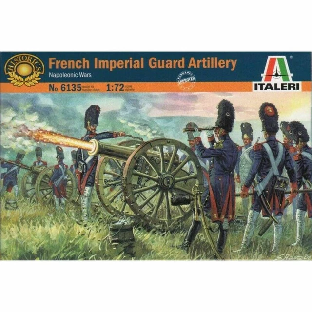 Figurines Guerre Napoléonienne 1/72 - Lot A (7 Figurines) - Premier Empire Français - Occasion