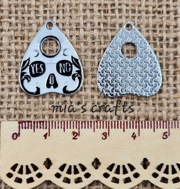 Ouija Planchette charms sun moon star cat gothic jewellery making pendants craft