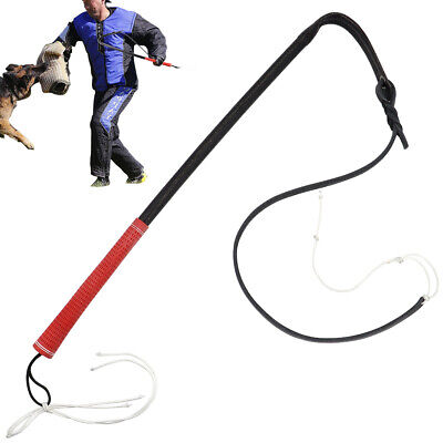 künstliche Rindsleder-Haustier-Trainings-Agitationspeitsche Hundetraining-Peitsche für mittelgroße Hunde Tnfeeon Hundepeitsche 