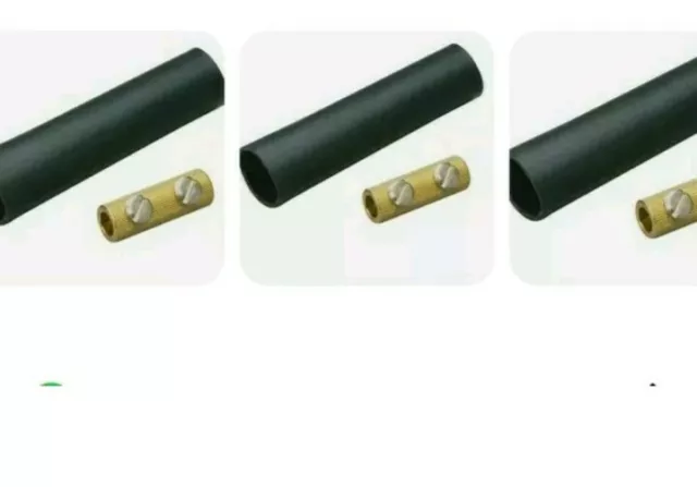 3 Packs Gardner Bender HSB-28 Cable Splice Kit, 8-2 AWG, Black