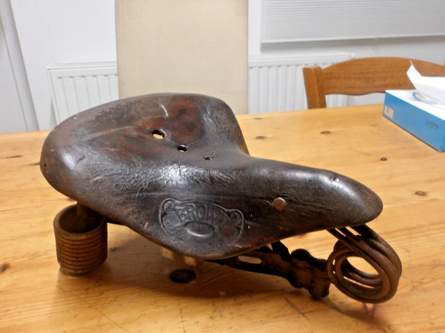 ANCIENNE SELLE VELO - A. WOLBER - Vintage EUR 25,00 - PicClick FR