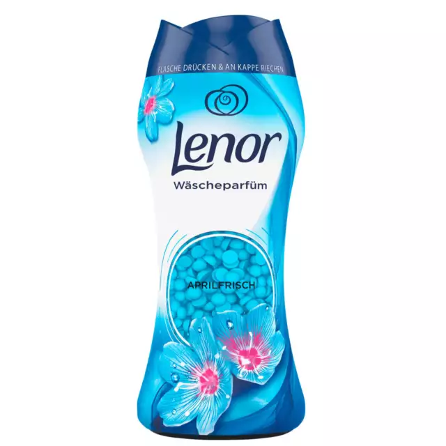 210g Lenor Parfum de Linge Fraîcheur D'Avril À 16 Applications Coup Perles