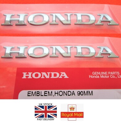 HONDA Classic Emblem Script Black 215 Mm X 23 Mm Vintage Auto - Foto 11