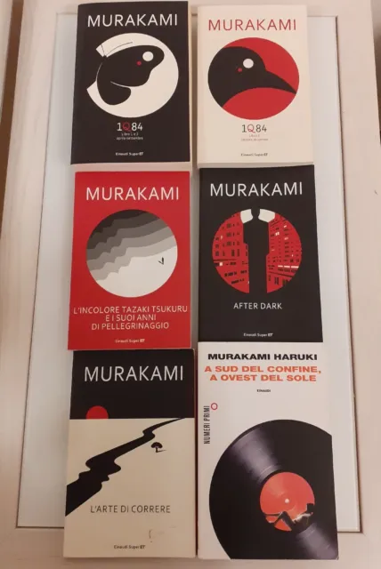 LOTTO Murakami Haruki. Set Di 6 Libri In Ottime Condizioni