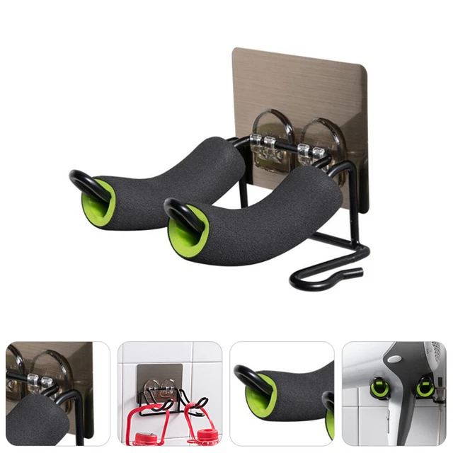 Support De Rangement Pour Toilettes Sèche-cheveux Titulaire Porte-cintre