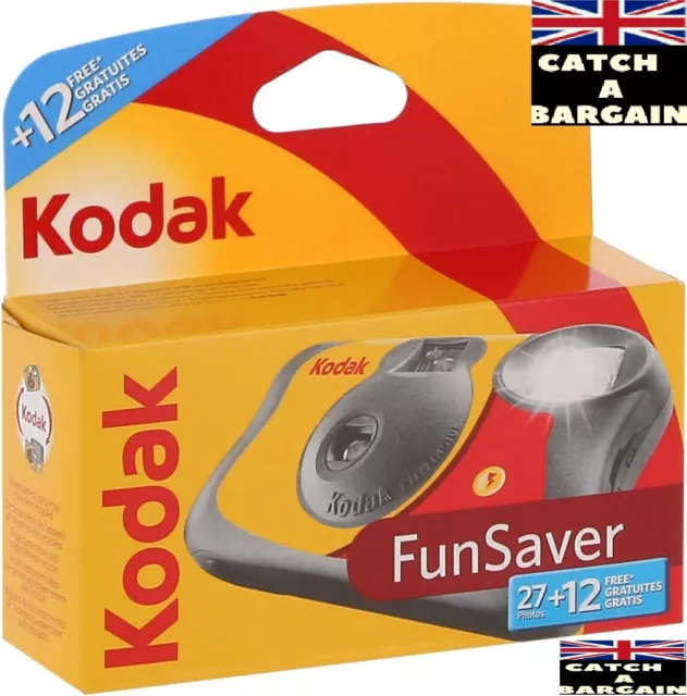 Fotocamera Kodak monouso FunSaver con flash 27 esposizioni +12 gratis (E59)