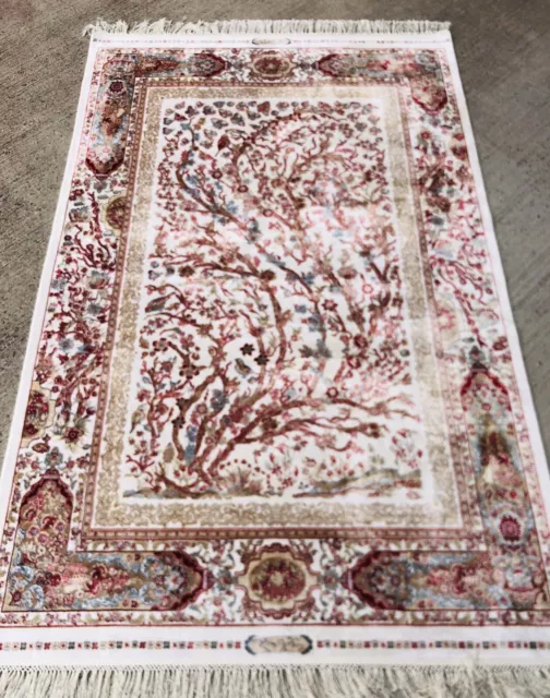 Tapis conception de soie 180x120cm  Carpert Silk  Machine Made 製糸機 Teppich Teppe