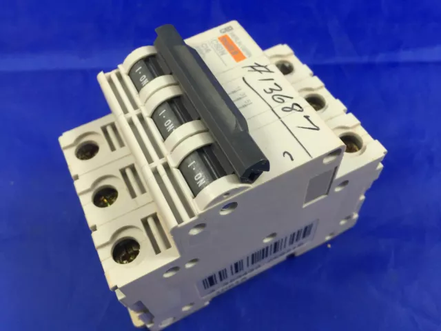 Merlin Gerin 25831 Multi-9 Circuit Breaker MCB C60N 415VAC 6kA 16A 3P