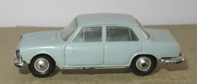 c old Made France 1964 MICRO NOREV HO 1/87 SIMCA 1500 1963/1966 GRIS BLEUTE #529