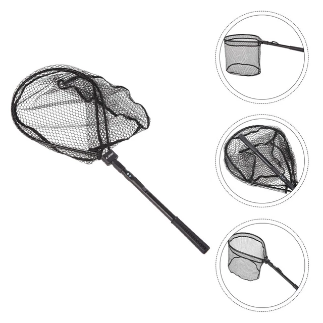 Kids Fishing Toy Folding Landing Net Fishing Net Foldable Toddler