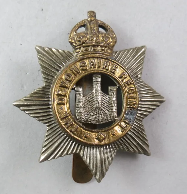 Military Cap Badge The Devonshire Regiment British Army Infantry