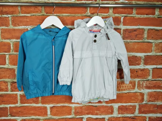 Baby Boy Bundle Age 12-18 Months George H&M Coat Jacket Anorak Rain Kids 86Cm