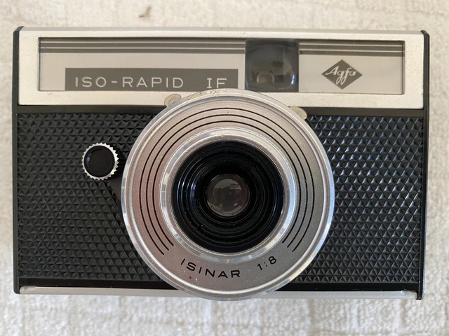 Macchina fotografica vintage Agfa Iso-Rapid IF anni 60