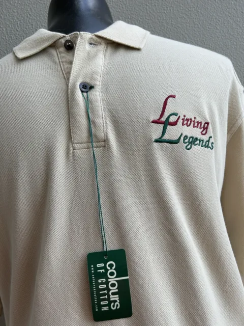 Living Legends Race Horses - Prince Of Penzance Home Mens Size 2 XL Polo Shirt