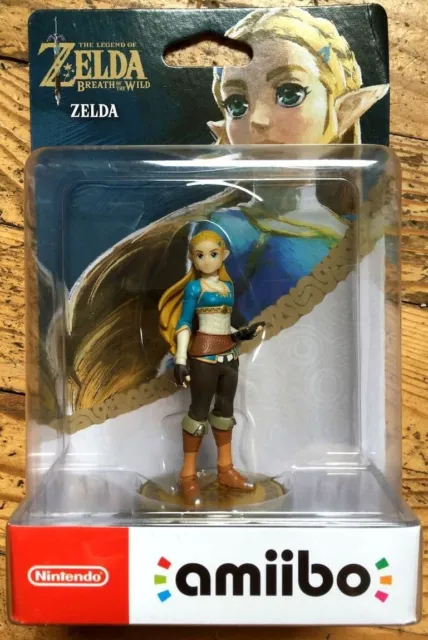Zelda Figurine Amiibo The Legend Of Zelda Breath Of The Wild Neuve Sous Blister