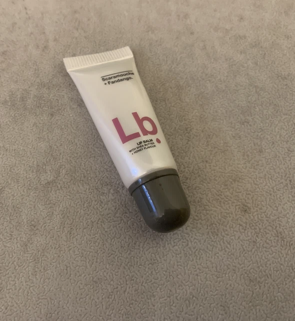 SCARAMOUCHE + FANDANGO Lip Balm - with Shea Butter, Vitamin E and Cocoa