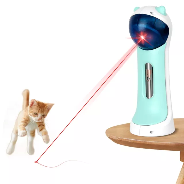 Automatic Cat Laser Toy, Interactive Cat Toys for Indoor Cats/Kittens/Dogs