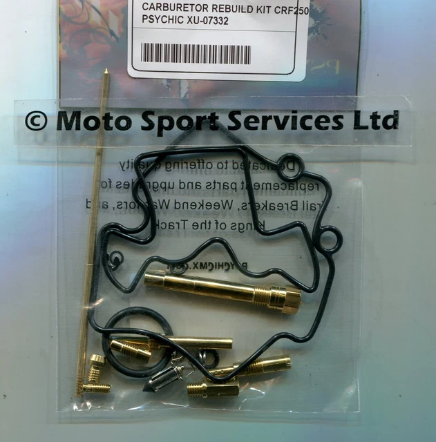 CARBURATEUR REBUILD KIT Honda Crf 250 R 2006 (Keihin) Jets Aiguille