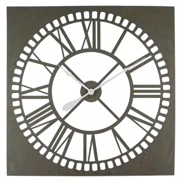 Extra, Extra, Extra Large Retro Shabby Chic Wall Clock. 80cm Dia (31" +) C.2214